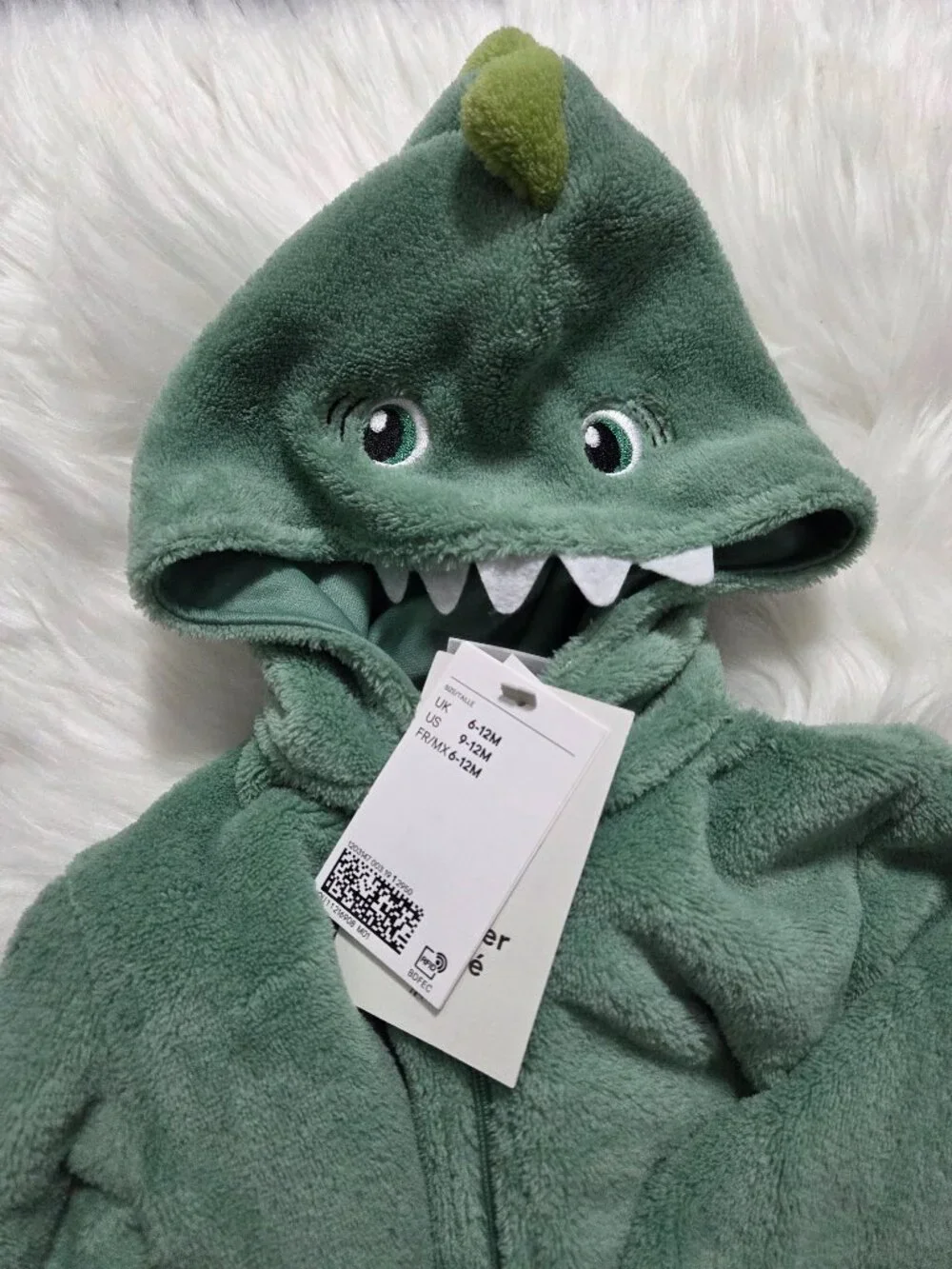 H&M Dinosaur Zip-up Costume